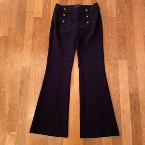 Double Breasted Navy Express Pants